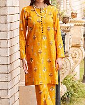Motifz Mustard Khaddar Suit (2 pcs)- Pakistani Winter Dress