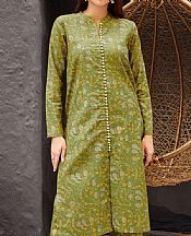 Motifz Olive Green Khaddar Suit (2 pcs)- Pakistani Winter Clothing