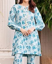 Motifz Light Aqua Khaddar Suit (2 pcs)- Pakistani Winter Clothing