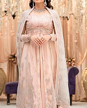 Motifz Light Peach Net Suit- Pakistani Chiffon Dress