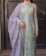 Motifz Turquoise Net Suit- Pakistani Designer Chiffon Suit