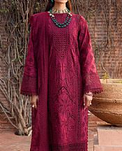 Motifz Crimson Lawn Suit- Pakistani Designer Lawn Suits