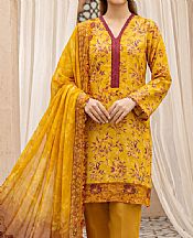 Mustard Lawn Suit