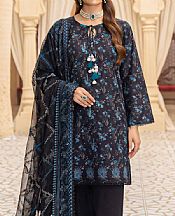 Navy Lawn Suit