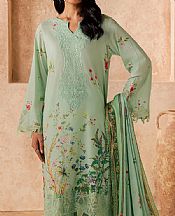 Mint Green Lawn Suit