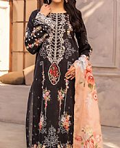 Motifz Black Lawn Suit- Pakistani Designer Lawn Suits