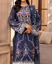 Motifz Navy Lawn Suit- Pakistani Lawn Dress