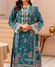Motifz Teal Lawn Suit- Pakistani Designer Lawn Suits