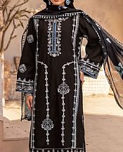 Motifz Black Lawn Suit- Pakistani Designer Lawn Suits