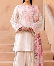 Motifz White/Pink Lawn Suit- Pakistani Designer Lawn Suits