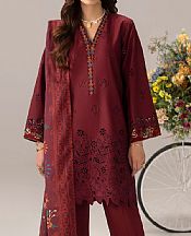 Maroon Lawn Suit