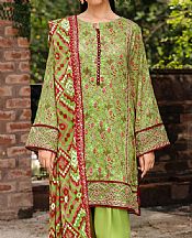 Motifz Green Lawn Suit- Pakistani Designer Lawn Suits