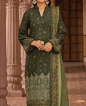 Motifz Lunar Green Khaddar Suit- Pakistani Winter Dress