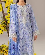Motifz Cloudy Blue Lawn Suit- Pakistani Designer Lawn Suits