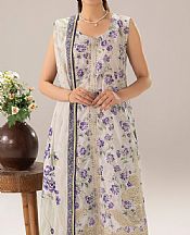 Motifz Pastel Grey Lawn Suit- Pakistani Lawn Dress