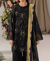 Motifz Black Lawn Suit- Pakistani Designer Lawn Suits