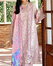 Mushq Pale Pink Lawn Suit- Pakistani Designer Lawn Suits