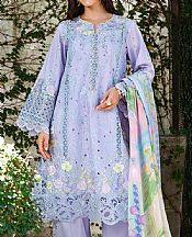 Mushq Lilac Lawn Suit- Pakistani Designer Lawn Suits