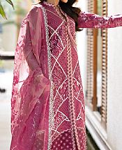 Mushq Raspberry Lawn Suit- Pakistani Designer Lawn Suits
