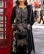 Black Khaddar Suit