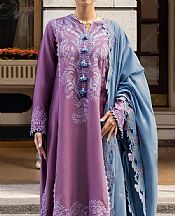 Mushq Mauve Linen Suit- Pakistani Winter Clothing