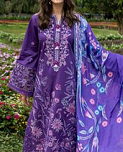 Mushq Indigo Lawn Suit- Pakistani Lawn Dress