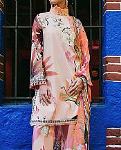 Dusty Pink Lawn Suit