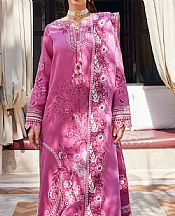 Mushq Flamingo Pink Sateen Suit- Pakistani Winter Dress