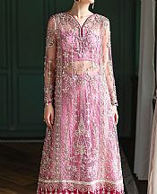 Mushq Pink Net Suit- Pakistani Chiffon Dress
