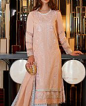 Mushq Peach Lawn Suit- Pakistani Lawn Dress