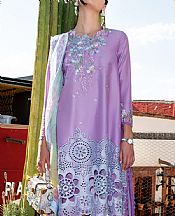 Mushq Lilac Lawn Suit- Pakistani Designer Lawn Suits