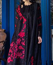 Mushq Black Lawn Suit- Pakistani Lawn Dress