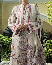 Mushq Grey Lawn Suit- Pakistani Lawn Dress