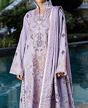 Mushq Lilac Lawn Suit- Pakistani Designer Lawn Suits