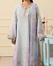Mushq Baby Blue Lawn Suit- Pakistani Designer Lawn Suits