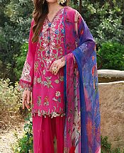 Hot Pink Lawn Suit