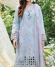 Powder Blue Lawn Suit
