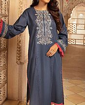Navy Blue Lawn Suit (2 Pcs)- Pakistani Lawn Dress