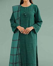 Nishat Green Yarn Dyed Suit- Pakistani Winter Clothing