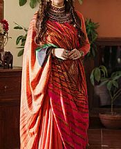 Nishat Pink/Orange Yarn Dyed Suit- Pakistani Winter Dress