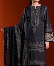 Nishat Black Jacquard Suit- Pakistani Winter Clothing