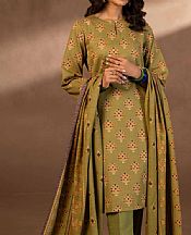 Nishat Green Khaddar Suit- Pakistani Winter Dress