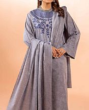 Nishat Grey Jacquard Suit- Pakistani Lawn Dress