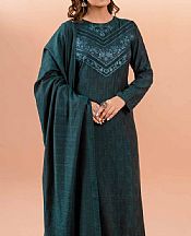 Nishat Deep Teal Jacquard Suit- Pakistani Lawn Dress