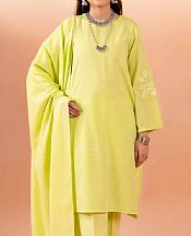 Nishat Parrot Green Jacquard Suit- Pakistani Designer Lawn Suits