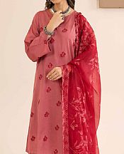 Nishat Pink Cambric Suit- Pakistani Lawn Dress