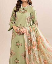 Nishat Pixie Green Jacquard Suit- Pakistani Lawn Dress