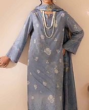 Nishat Storm Grey Lawn Suit- Pakistani Lawn Dress