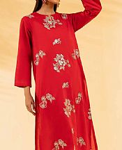 Nishat Red Cambric Suit (2 pcs)