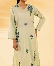 Nishat Thistle Green Cambric Suit (2 pcs)- Pakistani Lawn Dress